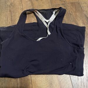 Rare lululemon tank top with built in bra!
